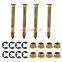 Door Hinge Pins & Pin Bushing Kit For Ford F150 F250 F350