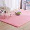 Eco soft polyester rabbit fake fur floor rug
