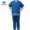 Medical Grade Nurse Robe Anti Static Anti Bacteria Aero Blue Protective Non Woven Surgical Isolation Gown