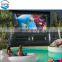 New design air floating billboard inflatable display screen on water/land