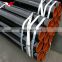 Black Seamless round carbon iron steel pipe / tube