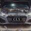 Front car bumpers S4 style with Grill Diffuser For 2020-2021 Audi A4 Body kits