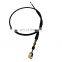 Factory manufacturer transmission wire harness black rubber color motorcycle cable  for suzuki gn 125 clutch cable