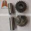 Excavator Swing gearbox parts for SK100-5 2nd level planet gear pin  and bearing