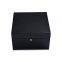 Custom black high gloss piano lacquer wooden jewelry watch packaging solid wood gift box