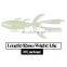 Hot sell 1.8g  trolling lures saltwater silicone soft prawn fish lure soft prawn fish lure