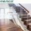 Stainless Steel Frameless Balustrade Cost Modern Balcony Residential Glass Stair Standoff Railing