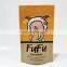 eco food packaging paper coffee tea bags with window stand up pouch