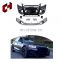 CH Hot Selling Pp Plastic Front Rear Bumper Front Lip Support Splitter Rod Rear Lamps Bodykit Part For Audi Q5 2013-2017 To Rsq5