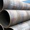 ERW carbon round black circular pipe/ hollow structural section/building material