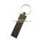 Luxury Hot Sale Real Genuine Ostrich Skin Leather Key Chain Key Ring