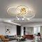 Contemporary Bedroom Living Room Indoor Light Decoration Starry Atmosphere Round Modern LED Ceiling Lamp