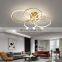 Nordic Creative Bedroom Living Room Indoor Light Decoration Round Modern LED Ceiling Lamp Fixtures