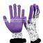Customized Print Pattern Gardening Glove  Special Protective Coating Rose Garden Glove Small Yard Tools For Thorns Fences