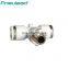Pneulead High Quality Fittings Male Thread Tee R1/4 Plumbing PPR Pipe Fittings T Shaped Connector