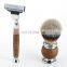 Andor TOP Design Boar Bristles Shaving Brush Set Wholesale Razor With Bowl