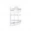 PS Corner Shower Caddy Wall Mounted bathroom Basket Shelf  Adhesive No Drilling Corner Shelf Rack