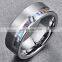 2021 Fashion Trend Simple Stainless Steel Shell Pattern Men's Ring Classic Glossy Wedding Ring Party Jewelry