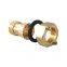 Water Meter Coupling Brass material Different Size Pipe Fittings