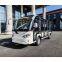 14 seat electric sightseeing bus shuttle bus golf cart