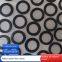 yufeng 1-inch rubber gasket with filter screen pad, dn15 rubber-edged water meter filter screen sheet, 304 filter screen, 40 mesh, sealed and elastic