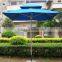 Leisure Furniture UV proof outdoor set bule color cheap price patio umbrella