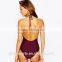 (OEM ODM FACTORY)Wholesale High Quality Cheap Pretty Sexy One Piece Monokini Swimsuits For Women