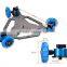 New 3 wheel aluminum camera digital desktop track dolly car