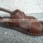 now fashion man slipper beach slipper for men genuine leather slipper
