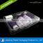 Custom cosmetic clear plastic insert tray, plastic insert tray for cosmetic packingers