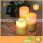 Home Decoration Multicolor LED Candles with Remote Control and Timer Set of 3 Votive Candles
