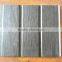 interior decoration of pvc wooden design two grooves wall panel