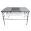 korean foldabe barbecue table bbq grill/camping folding table