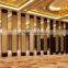 china manufacturer aluminium folding wooden partition for hotel