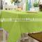 hot sale green cotton table cloth table cover