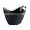 trade assurance 3.5/10 Litre oval plastic acrylic ice bucket