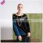Top fashion Batwing sleeve Knitted woman model simple blouse