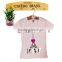 pink camouflage t-shirt design baby girl fancy shirts