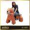 coin or battery operated ride on stuffed animal toy car,riding games