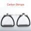 OEM carbon irons stirrups for riding horse