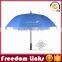 Big Customized Print Straight Umbrella With EVA Handle