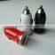 colorful mini USB car charger for any mobiles