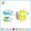 Strong ABS material cartoon musical play set,music drum & harp or prumpet & drum