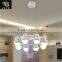Wholesale Led Wooden Lampshade White Glass Lamp Ceiling Light
