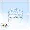 Factory supplier cheap simple modern design durable iron small garden fence