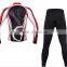 Men Spring Sublimation Long Sleeve Cycling jersey and pants,Cycling wear