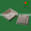 Recycled Materials Molded Box Paper Packaging for Small Item, Interlayer Molded Bamboo Pulp Packaging Boxes