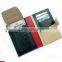Two Fold Smartphone Leather Wallet/ Travel Wallet With Phone Holder