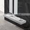 American solid surface bathroom sinks with two faucets