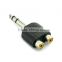 Audio Connector Adapter 3.5mm Male to AV Female Connector